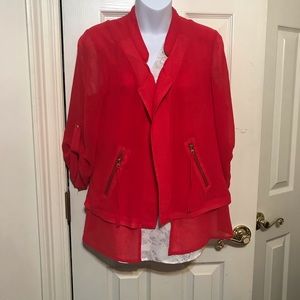 Chico’s Semi Sheer Jacket